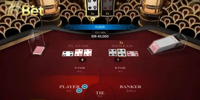 Điểm đặc sắc giúp bet thủ không thể bỏ lỡ baccarat 77bet