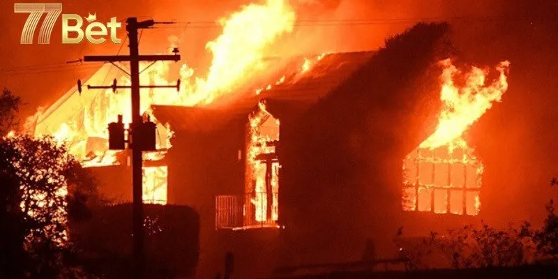 Giải mã giấc mơ cháy nhà - Gợi ý số may mắn