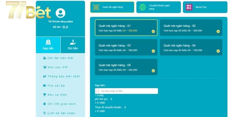 Quy trình nạp rút tiền cơ bản cho tân thủ siêu nhanh